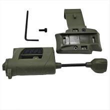 Tactical Helmet Light MPLS CHARGE 4 Mode Green Red IR Laser Helmet Lamp Energy Saving Hunting Flashlight Green