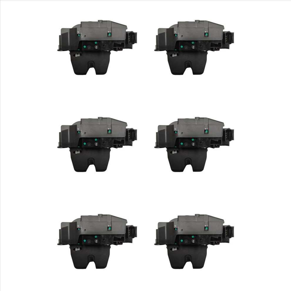 6X Trunk Lock Luggage Door Lock Manual Rear Door Lock 9816195380, 9804762080, 3100283 For C4 Jumpy 3008 4853796386652