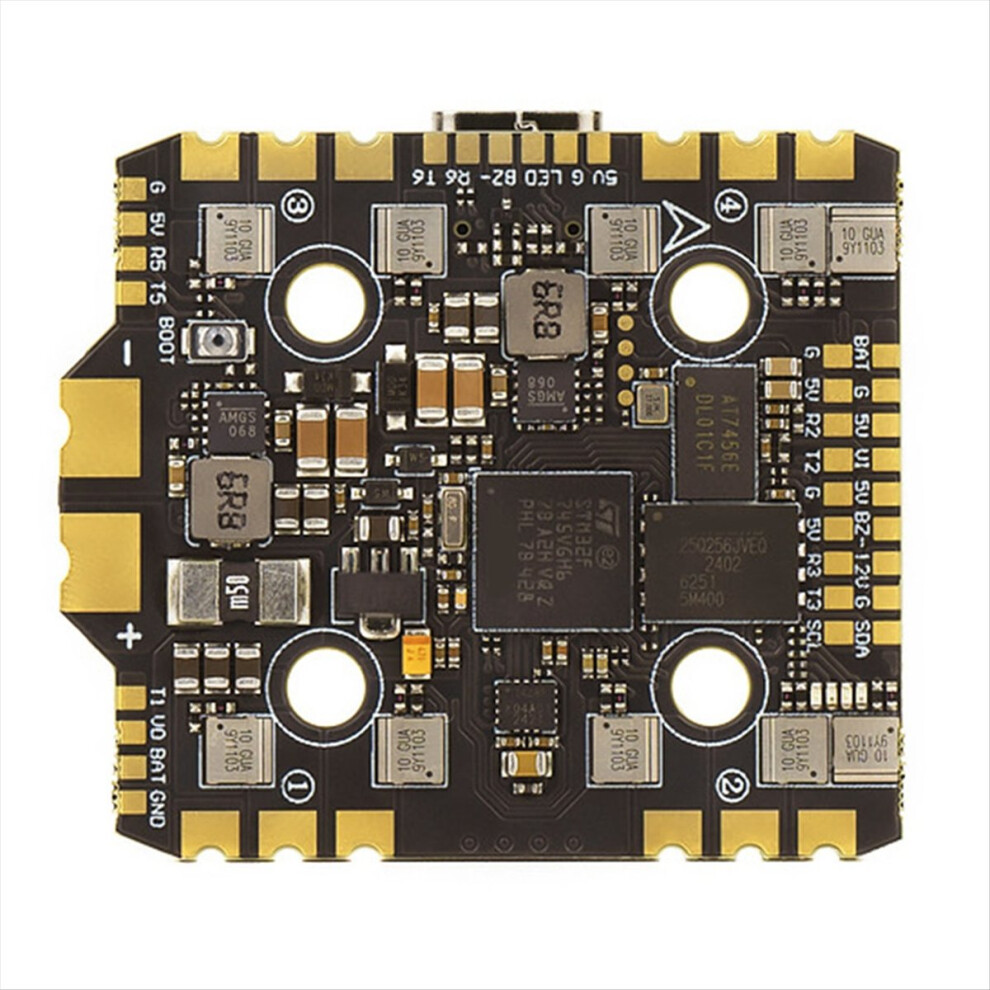 F745 Aio 40A Icm-42688 Al0 Fpv Flight Controller With 12V Switch Enhanced Stability 4-6S Lipo For Fpv Accessories 4851755657805