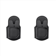 2X PU Leather Stethoscope Holder Hip Clip for and Most Stethoscopes,Stethoscope Clips Holder