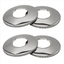 4Pack Pool Ladder Escutcheon,Stainless Steel Escutcheons Plates for Pool Handrail,Pool Handrail Covers for Inground Pool