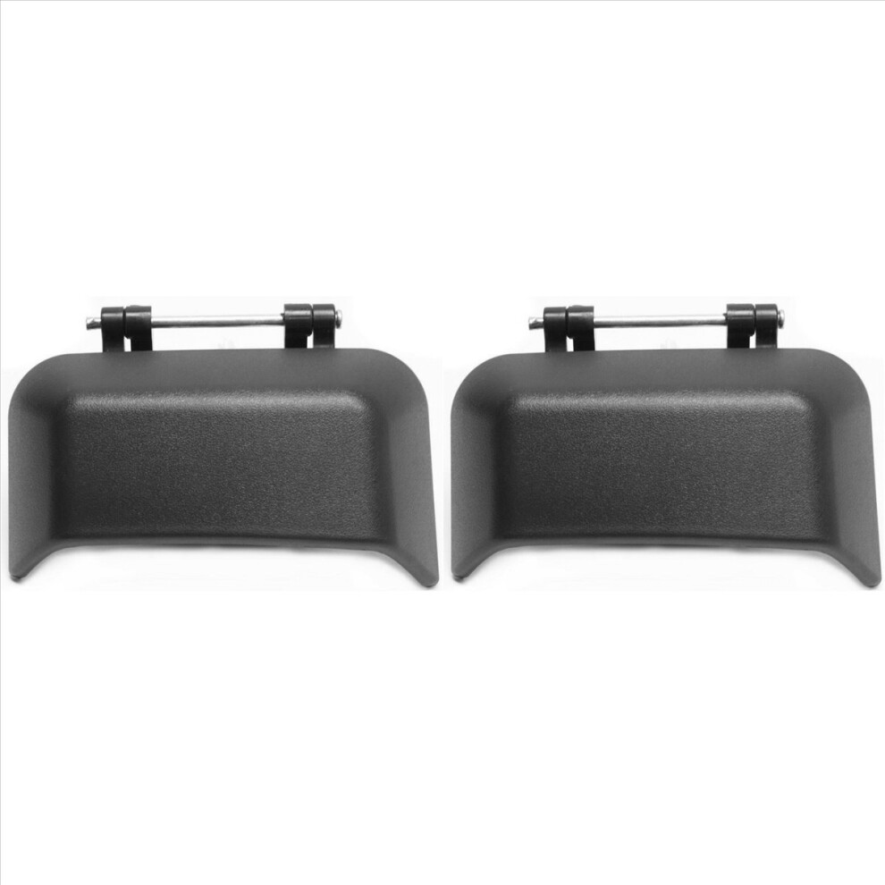 2X Rear Right Door Exterior Handle For Compass 2007-2016 5115826Af 5115826Ae 5115826Ad Black 4853796354552