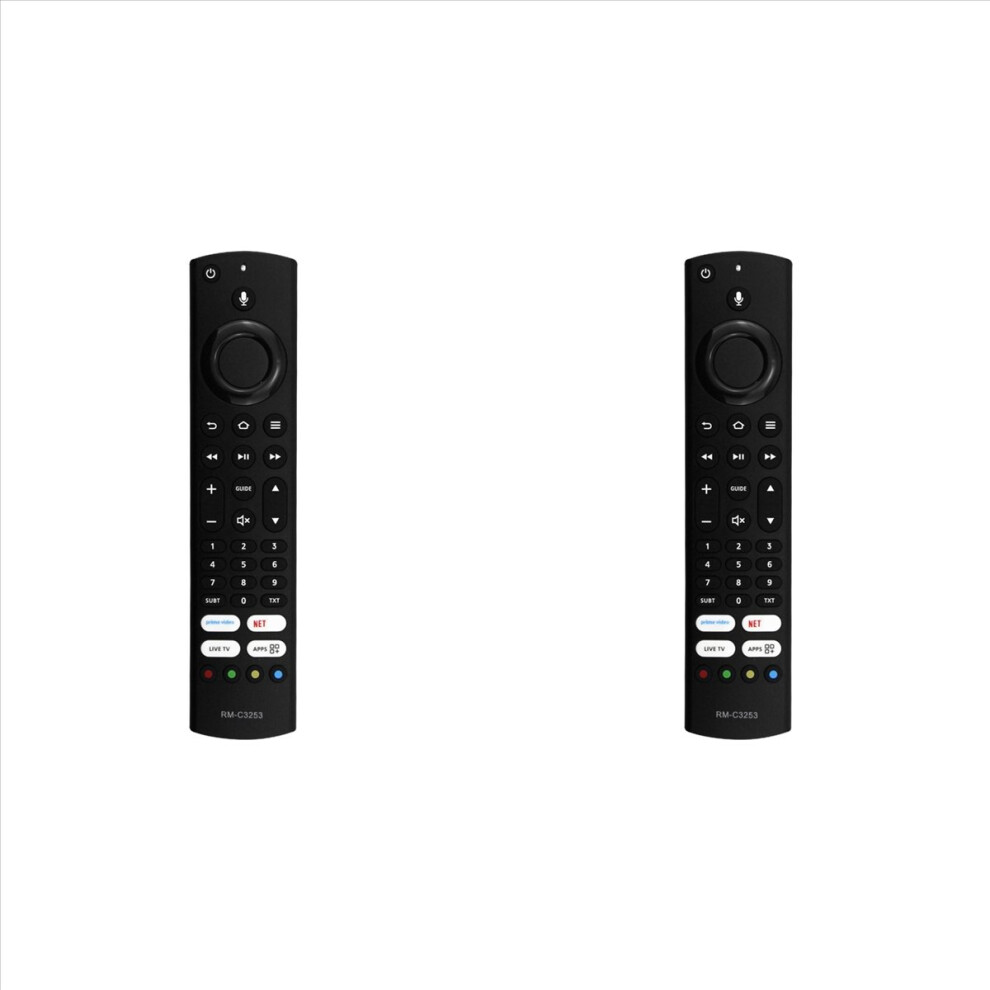 2X Replace Rm-C3253 Voice Remote Control For -49Cf890 -55Cf890 -40Cf890 -50Cf890 4853796370538