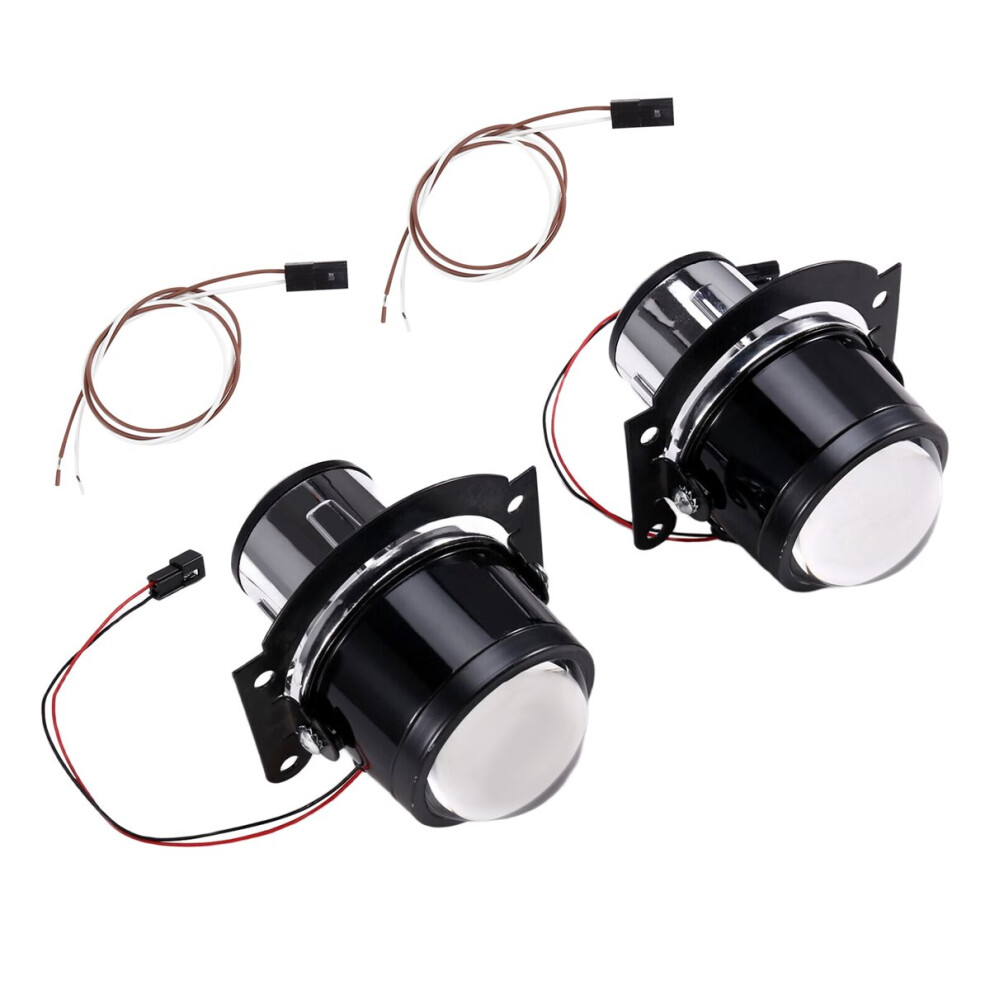 2.5 Inch H11 Hid Fog Bi-Xenon Lens High Low Beam Fog Lamp Projector Use H11 H8 H9 Hid Led Lamp Bulbs Accessories Light 4852509365694