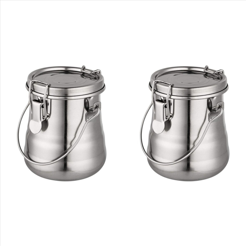 2X Paint Brush Washer, Airtight Stainless Steel Brush Cleaner For Painting (Medium) 4853796370002