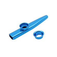 Aluminum Alloy Metal with 5 Pcs Gifts Flute Diaphragm for Children Music-Lovers-Blue