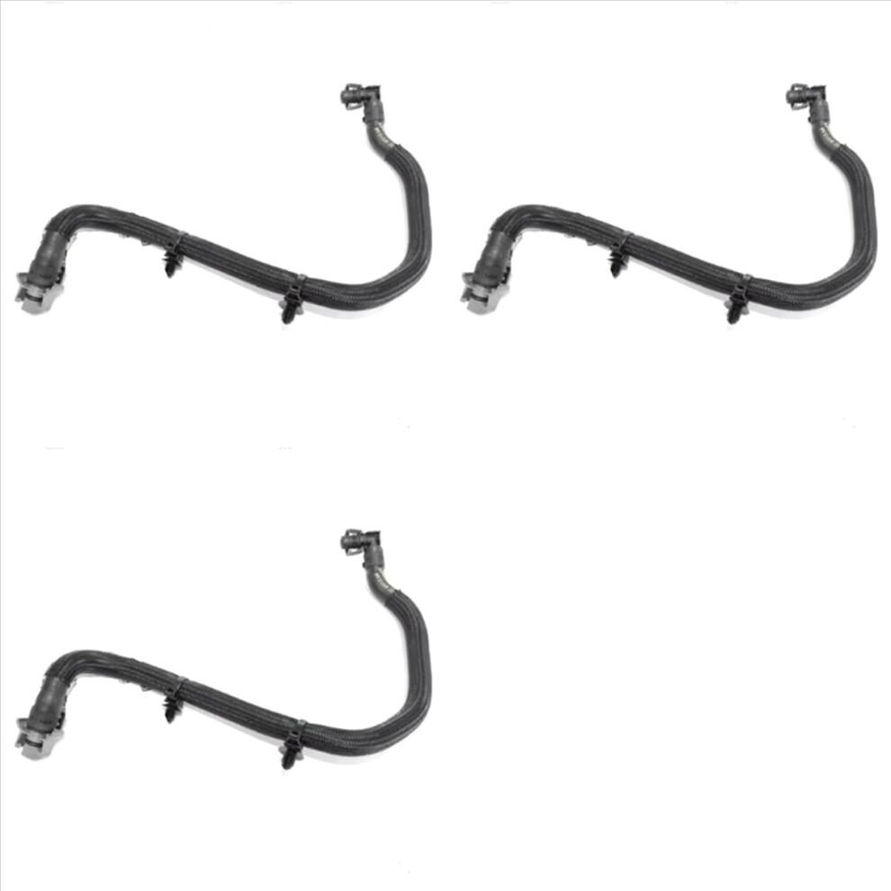3X Lr071986 Cooling Hose For Sport Evoque L538 Degas Black 4853796391113