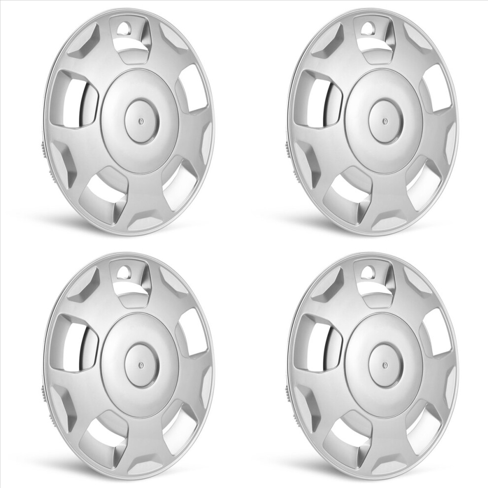 4Pc 16 Inches Car Wheel Hub Cover Hub Cap For Transit Transit Mk6 Mk7 2000-2013 V348 2008-2010 1534793 6C11-1130-Ca 4853796368818