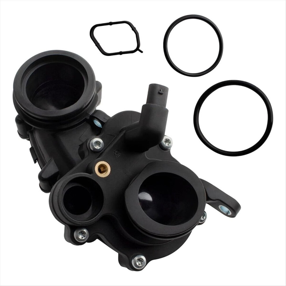 Engine Coolant Thermostat Housing Assembly For A4 A5 A6 A7 A8 S5 Q5 Q8 059121111Cr 4852509378106