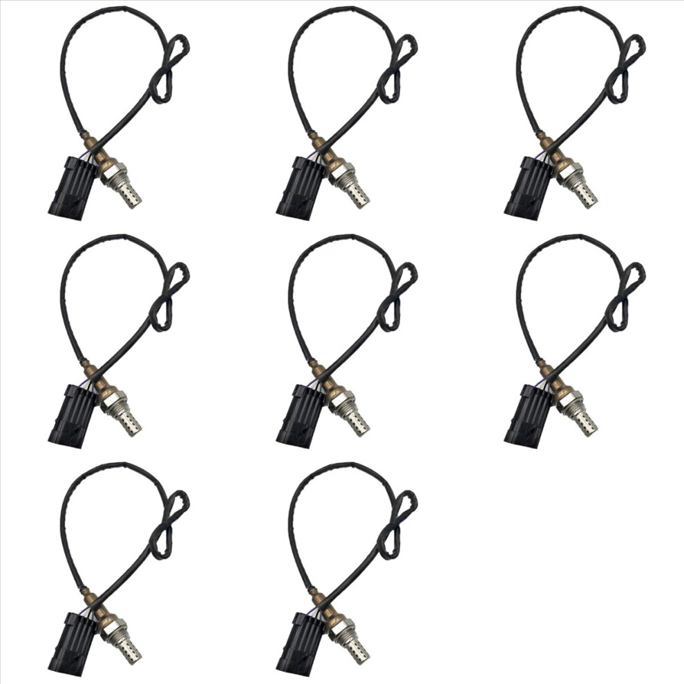 8X Probe O2 Oxygen Sensor For Aveo Kalos 96394004 96394003 25361764 4853796352725