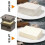 Efficient Tofu Press with 3-Layer Draining System - Built-in Drainage, Dishwasher Safe, Ideal for Kitchen Cooking 4
