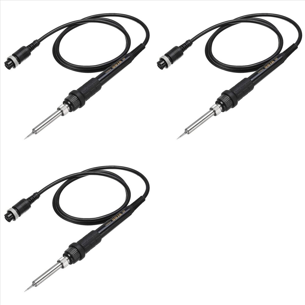 3X Soldering Iron Handle For 936 936A 937D 8786D 852 852D Solder Stations 50W High Temperature Welding 4853796374994