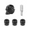 37 Degree Compound Bow Peep Housing Aperture Kit Composite Bow Archery Accessories 2