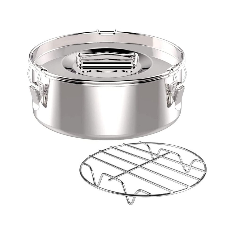 Flan Pan Mold, Stainless Steel Flan Mold with Lid - Flan Maker for 6 Quart Pot