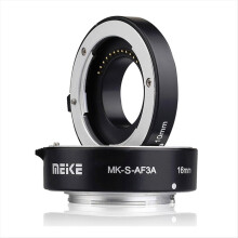 -S-AF3A Metal Auto Focus Macro Extension Tube 10mm 16mm for Mirrorless A6300 A6000 A7 A7SII NEX E-Mount Camera