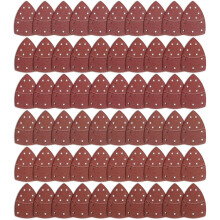 60PCS Sanding Sheets,11-Hole Mouse Sandpaper Sheets Compatible with Multi-Sander 100A/200 / 18