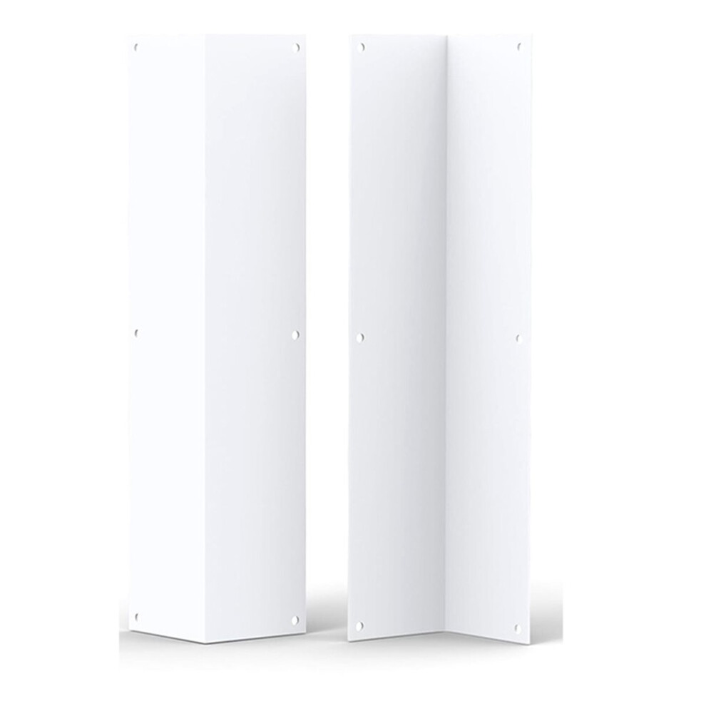 2 Pack Stainless Steel Corner Guards For Vinyl Siding Metal Siding Corner Guards Protector 89 Angle Weed Whacking B 4852509307267