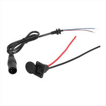 Bike 3pin Charge Connector Male Female Charging Plug for Electric Scooter E-Bike Interface Cable PVC Charging Port Part