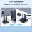 NVME M.2 SSD Docking Station Dual-Bay Solid State Drive Duplicator Read-Write Offline Copying Cloner Duplicator AU Plug 3