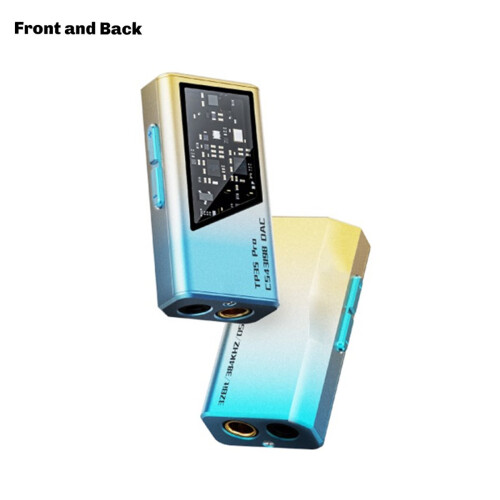 TP35 Pro Dongle Type C USB Audio HiFi Decoder Portable Audio Headphone Amplifier CS43198X2 Support EQ Mic Call C 1