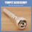Spare Part Light Silver Plating Trumpet 7C Mouthpiece 6