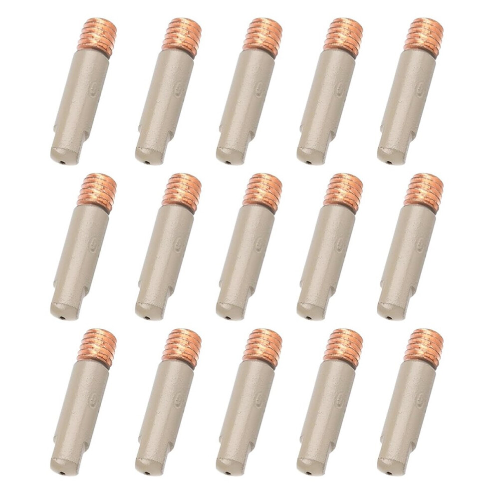 15Pc Ceramic Coated Mig Welding Tips Set, 0.8Mm Anti-Spatter Nozzles For Enhanced Welding Performance 4852509325551