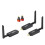 200M Wireless -Compatible Transmitter and Receiver TV Meeting Transmitter Projection Video Display Adapter 1