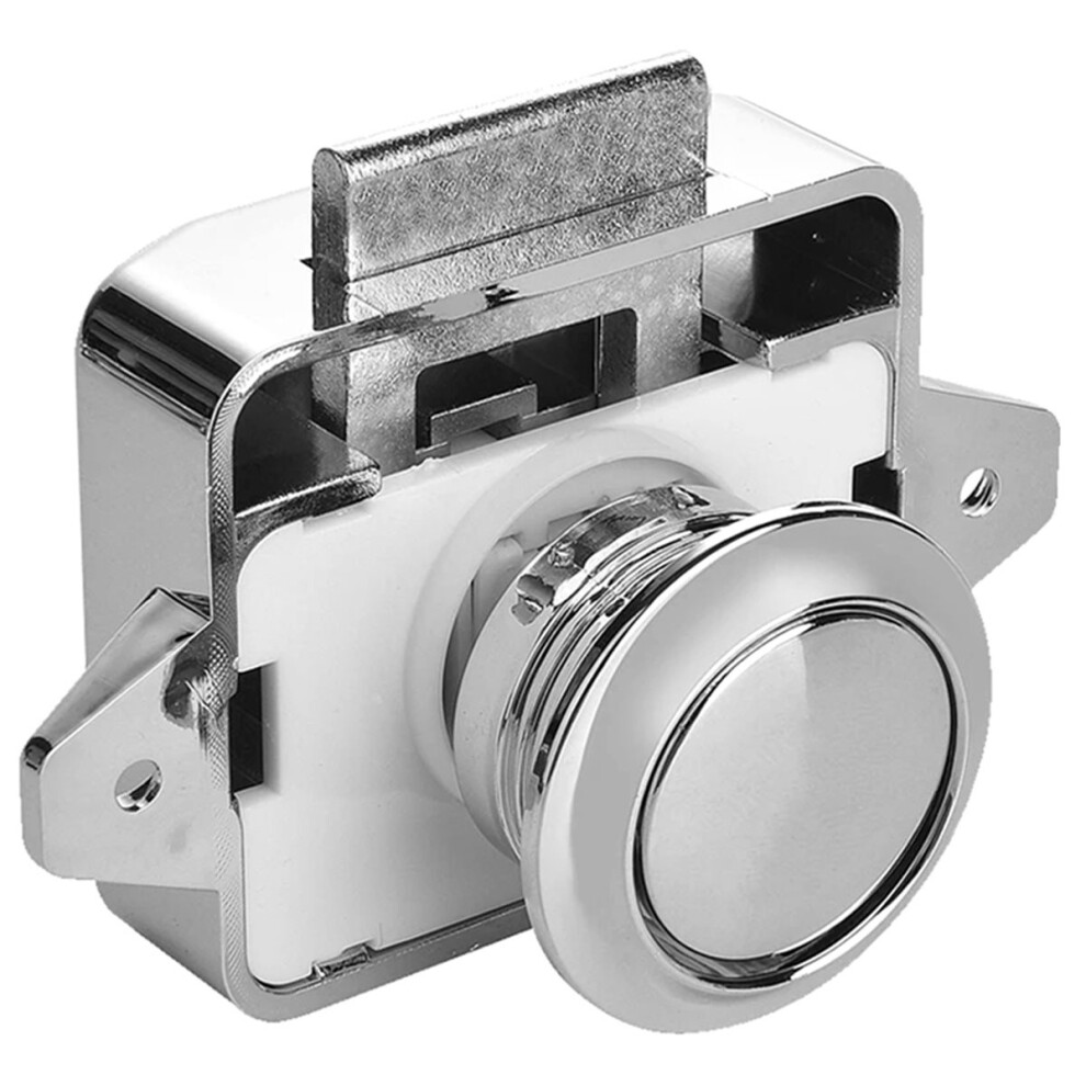 Keyless Rv Push Cabinet Locks Cabinet Door Catches Locks Cupboard Door Motorhome Cabinet Caravan Knob 4852509335444