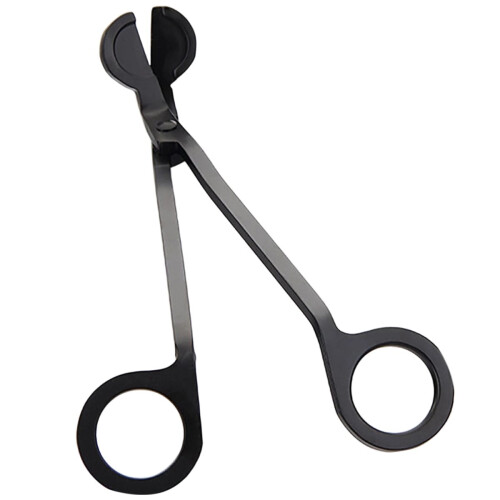 1pc-Candle Wick Trimmer Black Controllable Candle Tools Electroplating Technology Cutter Candle Wick Scissors Trimmer