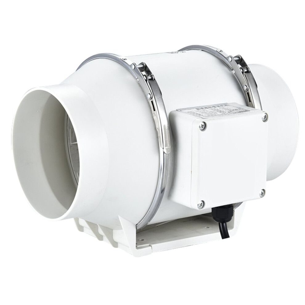 220V Exhaust Fans Home Inline Pipe Duct Fan Bathroom Extractor Ventilation Kitchen Toilet Wall Clean Ventilator Eu Plug 4852509332221