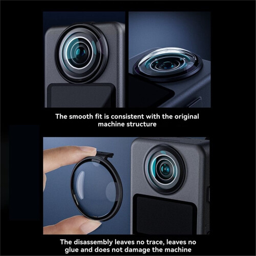 Quick-Release Lens Protective Shield for 360 Panoramic Camera Glass Lens Protector Guard Accessories 1