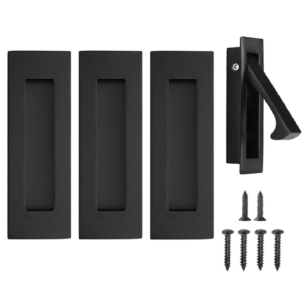 Stainless Steel Square Hidden Handle Sliding Door Hidden Embedded Inner Sliding Wardrobe Door Drawer Concealed Handle 4852509345276