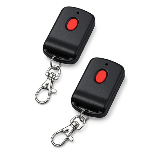 2pcs 300MHz 10 Dip Switch for Linear Multicode Garage Gate Door Opener Remote Control,Replacement for 3089,3070,308911
