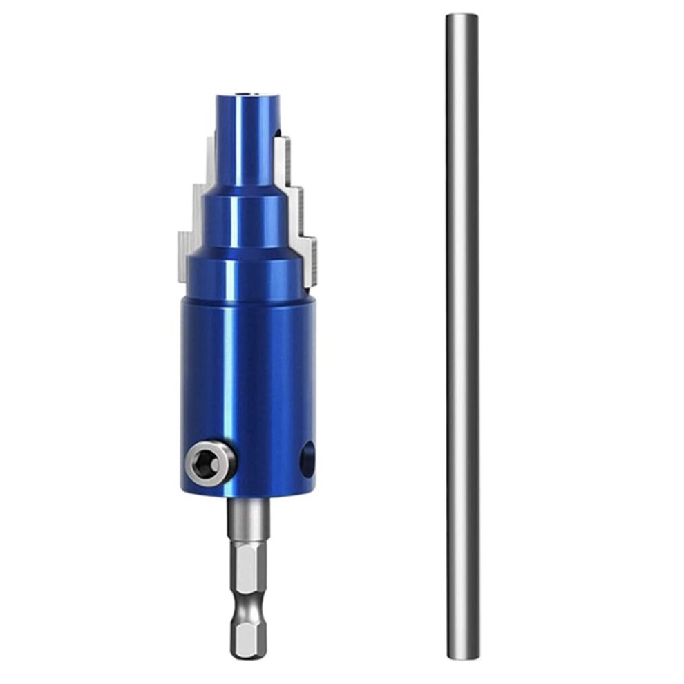 1Pack Broken Pipe Extractor Tool For 1/2", 3/4", 1",Broken Valve Extractor Tool With 40Crv Steel Hex Shank 4852509307953