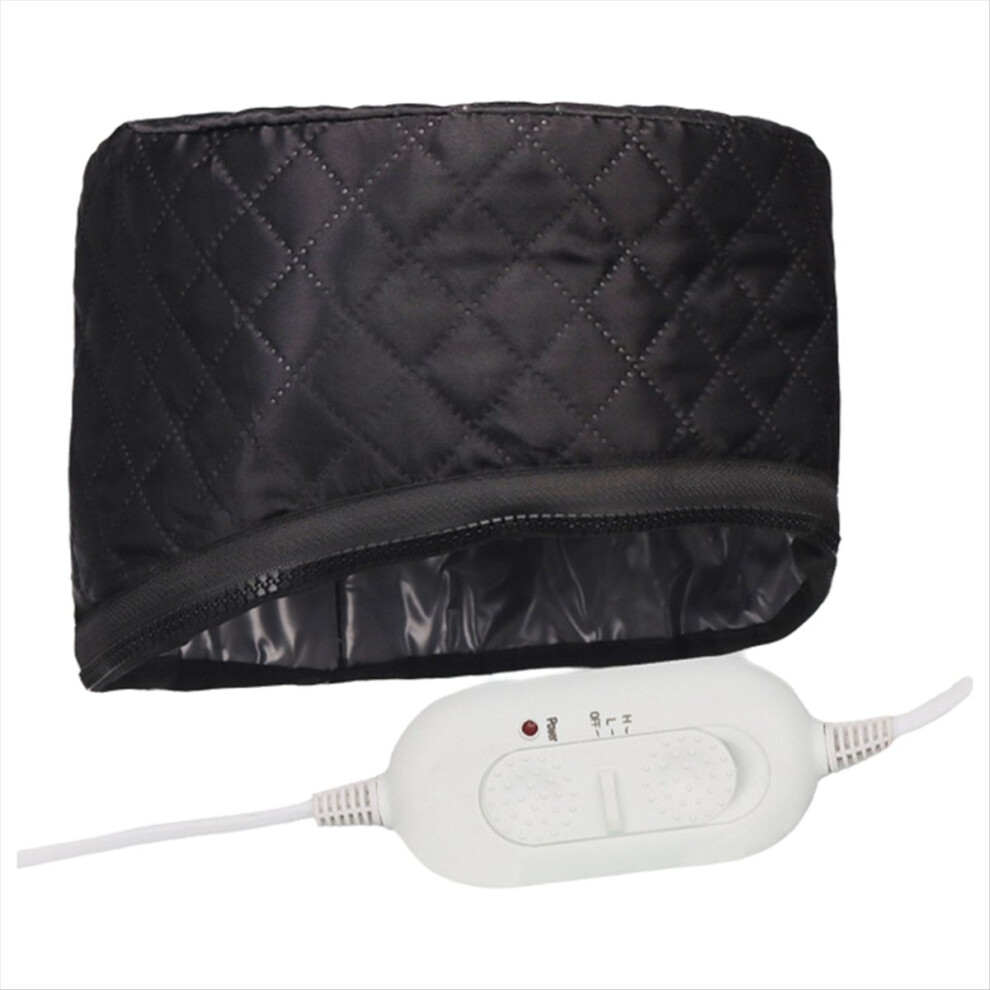 Portable Electric Thermal Hat 3-Level Heat Electric Hair Cap Hair Steaming Cap for Salon Hair Care EU Plug
