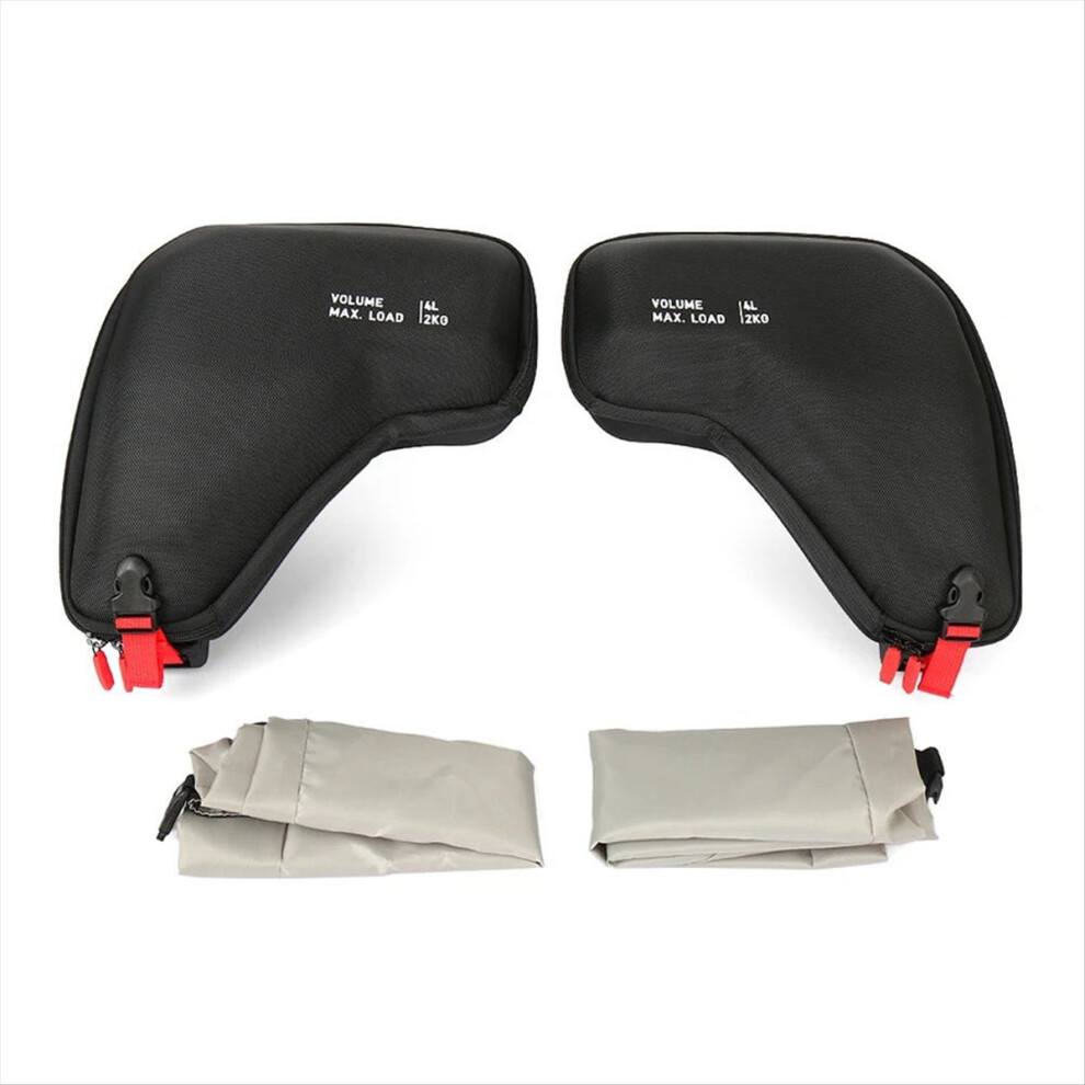 Motorcycle Accessories Fairing Left Right Radiator Cowl Bags Waterproof For R1300gs Adv R1300gsa 2024- Black 4852509358900