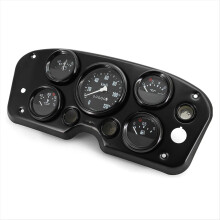12V Universal 5 in 1 Speedometer with Water Temp and Volts Gauge for All Motorcycles Instrument Panel Complete Universal