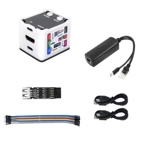 For NanoKVM PiKVM Remote Control Operation and Maintenance Server Mini PiKVM Remote Desktop Server UART White
