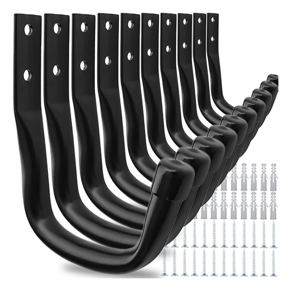 Heavy Duty Metal Garage Storage Hooks Wall Mounted J Hanger Hooks Utility Hanging Hook For Cycling Bike Garden 4852509355275
