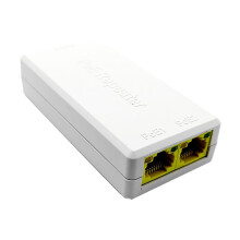 Gigabit 2 Port POE Extender, IEEE 802.3af/At PoE+ Standard, 100Mbps, POE Repeater 100 Meters(328 Ft)