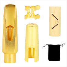 Saxophone Woodwind Cap Metal Sax Mouthpiece Woodwind Instrument Accessory Alto Sax Accessories