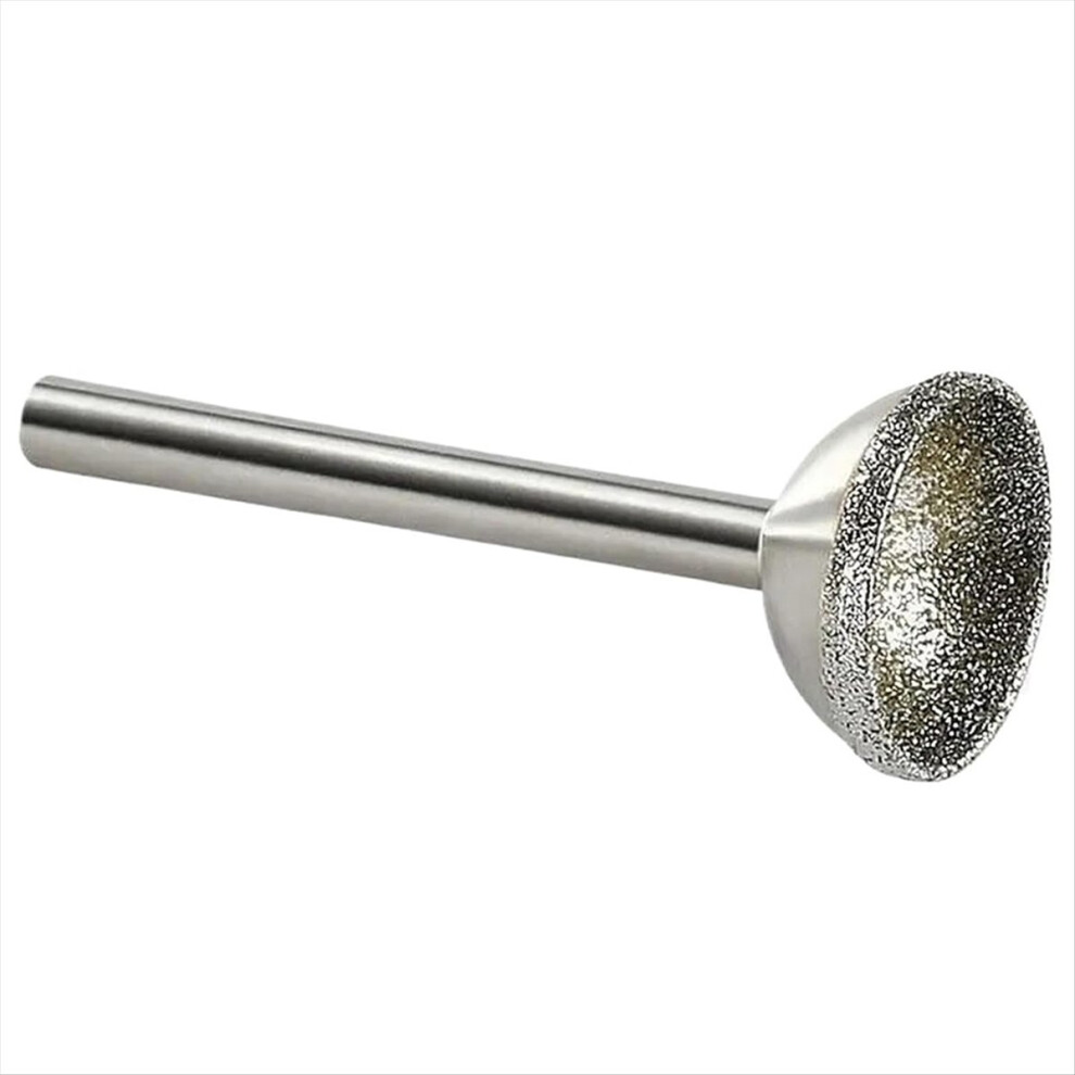 1Pcs Mounted Point 10-25Mm Spherical Concave Head For Jade Amber Stone Beeswax Grinding 6X25mm 4852352373044