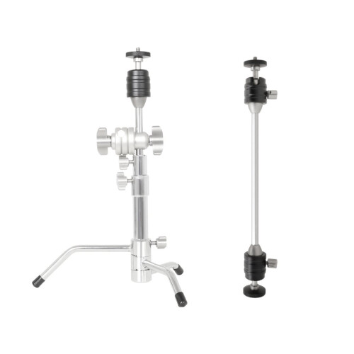 5 Inch Adjustable -Stand Tripod Multi-Functional Universal Lamp Stand for Live Broadcast Light 1
