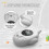 Baby Bath Thermometer, Waterproof Bath Thermometer with Temperature Warning and LED Display 5