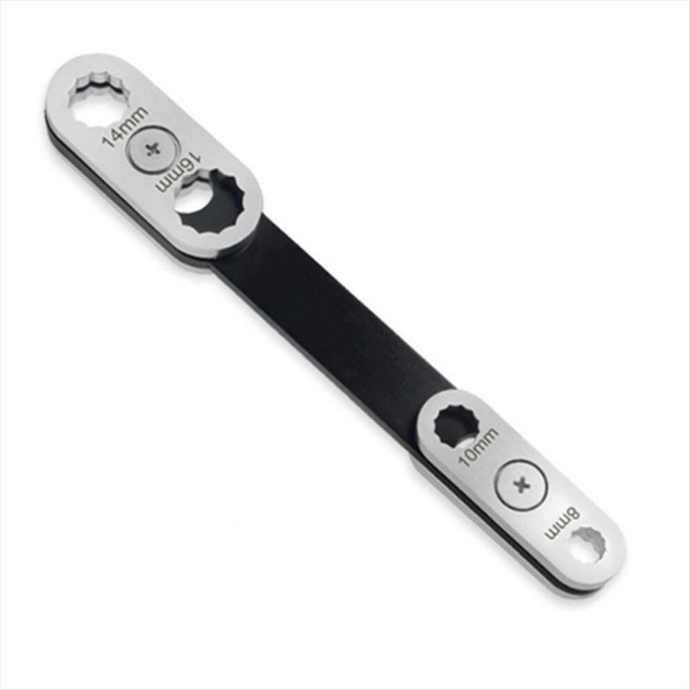 Automotive Repair Wrench, Manual Combination Adjustable Box-End Wrench Portable Multi-Size 360-Degree Rotatable 4852352387676