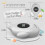 Baby Bath Thermometer, Waterproof Bath Thermometer with Temperature Warning and LED Display 3