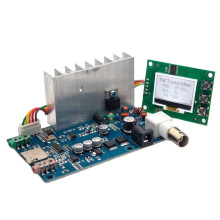 12V 5W FM Transmitter PLL Stereo Audio FM Broadcast 76-108MHz Digital Frequency Radio Station Receiver HAM Amplifier