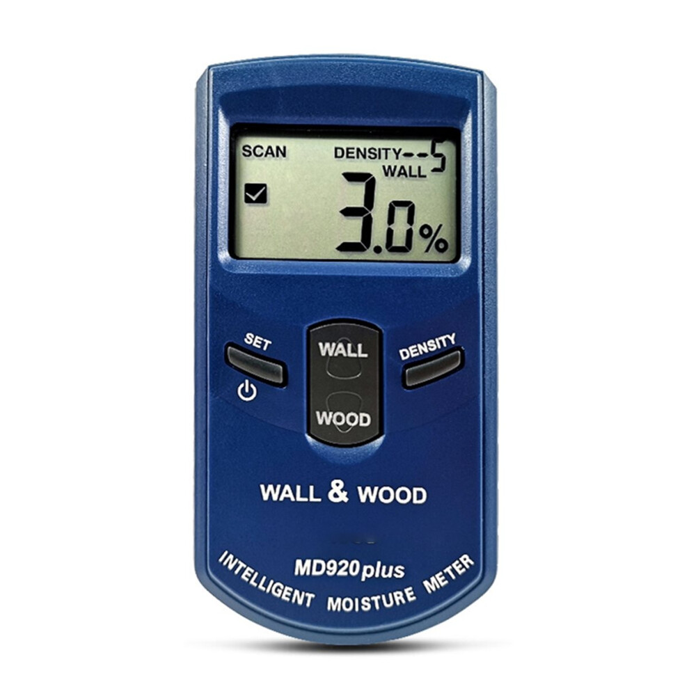 Concrete Moisture Meter Wall Tester Pinless Moisture Measurement Device With Lcd Alarm Md920plus Moisture Meter 4852352390904