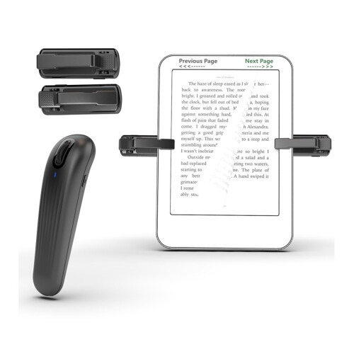 WIreless Ebook Page Turner Remote Control Air Mouse Clicker for , Enhances Reading Experience 1