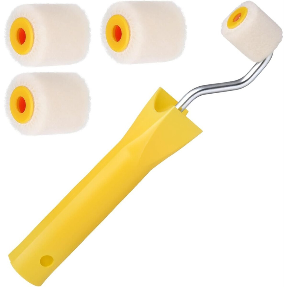 Mini Paint Rollers For Touch Up Trim Edge Or Corner Small Roller Paint Brush Tiny Corner Painting Tool Brushes 4852352386259